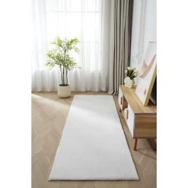 Løper Fluffy Offwhite