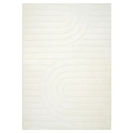 Vaskbar myk Ryateppe Fuzzy Lumo Offwhite