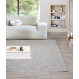 Uldteppe-look Nordic Grå