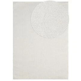 Uldteppe-look Nordic Offwhite