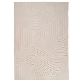 Vaskbart Pels-teppe Rabbit Bene Lys Beige