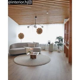 Rund Rabbit Eco Lys Beige