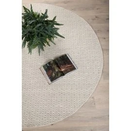 Rund Floren Beige