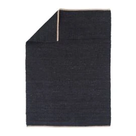 Jute Teppe Mina Svart
