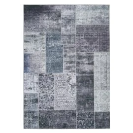 Patchwork Teppe Vero Rosso Grå