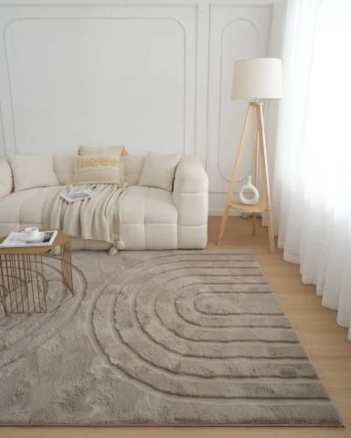 Pels Teppe Rabbit Zen Taupe