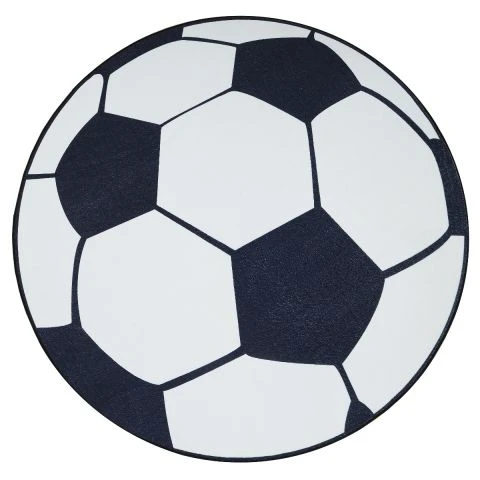 Rund Zappy Football Hvit/Svart