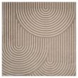 Denne produkten heter Bella Zen, laget av Polyester & Polypropylen materiale med en vakker Mørk Beige farge – SE Mattor