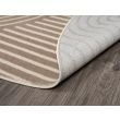 Denne produkten heter Bella Zen, laget av Polyester & Polypropylen materiale med en vakker Mørk Beige farge – SE Mattor