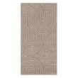 Denne produkten heter Bella Zen, laget av Polyester & Polypropylen materiale med en vakker Mørk Beige farge – SE Mattor