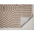 Denne produkten heter Bella Zen, laget av Polyester & Polypropylen materiale med en vakker Mørk Beige farge – SE Mattor