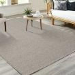 Denne produkten heter Molly, laget av 60% Ull & 40% Bomull materiale med en vakker Mørk Beige farge – SE Mattor