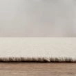 Denne produkten heter Norrsken, laget av 60% Ull & 40% Bomull materiale med en vakker Hvit farge – SE Mattor