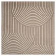 Denne produkten heter Bella Zen, laget av Polyester & Polypropylen materiale med en vakker Mørk Beige farge – SE Mattor