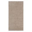 Denne produkten heter Bella Zen, laget av Polyester & Polypropylen materiale med en vakker Mørk Beige farge – SE Mattor