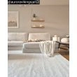 Denne produkten heter Cloudy, laget av Polyester materiale med en vakker Hvit farge – SE Mattor