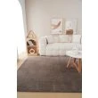 Denne produkten heter Fluffy, laget av Polyester materiale med en vakker Taupe farge – SE Mattor