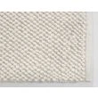 Denne produkten heter Haga, laget av 80% Ull & 20% Bomull materiale med en vakker Offwhite farge – SE Mattor