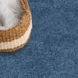 Denne produkten heter Lazy, laget av Polypropylen materiale med en vakker Blå farge – SE Mattor
