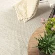 Denne produkten heter Norrsken, laget av 60% Ull & 40% Bomull materiale med en vakker Krem farge – SE Mattor