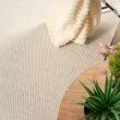 Denne produkten heter Norrsken, laget av 60% Ull & 40% Bomull materiale med en vakker Hvit farge – SE Mattor