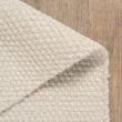 Denne produkten heter Norrsken, laget av 60% Ull & 40% Bomull materiale med en vakker Hvit farge – SE Mattor