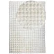 Denne produkten heter Rabbit Bubble, laget av Polyester materiale med en vakker Offwhite farge – SE Mattor
