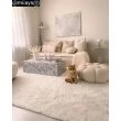 Denne produkten heter Rabbit Eco, laget av Polyester materiale med en vakker Offwhite farge – SE Mattor