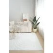 Denne produkten heter Rabbit Peak, laget av Polyester materiale med en vakker Offwhite farge – SE Mattor