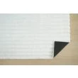 Denne produkten heter Rabbit Stripe, laget av Polyester materiale med en vakker Offwhite farge – SE Mattor
