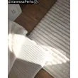 Denne produkten heter Rabbit Stripe, laget av Polyester materiale med en vakker Offwhite farge – SE Mattor