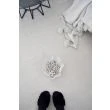 Denne produkten heter Molly, laget av 60% Ull & 40% Bomull materiale med en vakker Hvit farge – SE Mattor