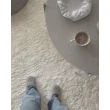 Denne produkten heter Softy, laget av Polypropylen materiale med en vakker Offwhite farge – SE Mattor
