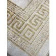Denne produkten heter Wico Versace Face, laget av Polyester & Polypropylen materiale med en vakker Gull farge – SE Mattor