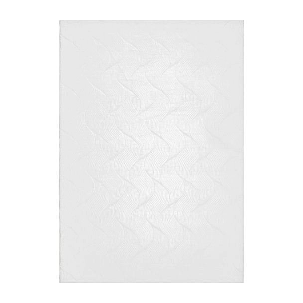 Galio Fern Vit Tvättbar Matta