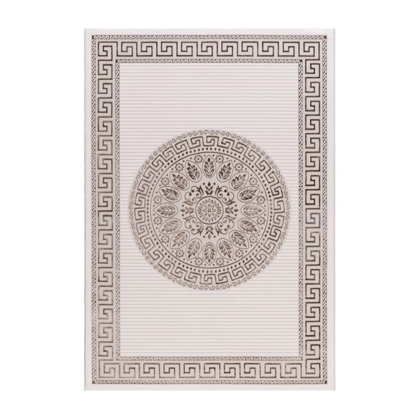 Hail Adorn Creme/Koppar Modern matta