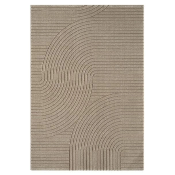 Denne produkten heter Bella Spin, laget av Polyester & Polypropylen materiale med en vakker Mørk Beige farge – SE Mattor