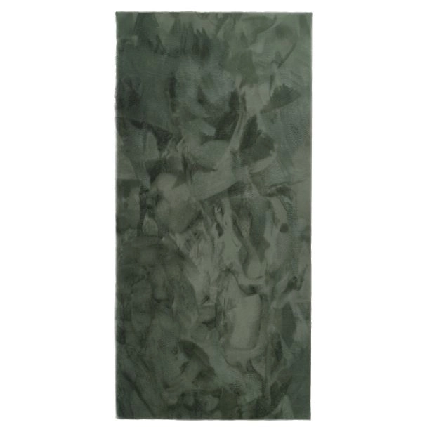 Løper Cat Grønn Vaskbart Pels-teppe