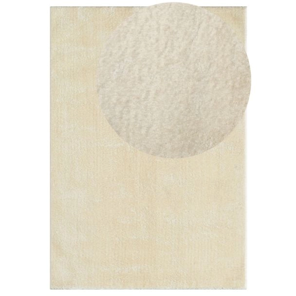 Denne produkten heter Cloudy, laget av Polyester materiale med en vakker Lys Beige farge – SE Mattor