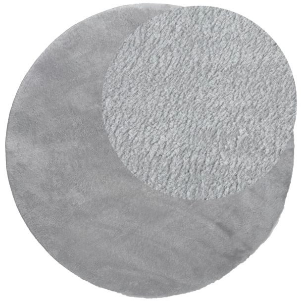 Denne produkten heter Cloudy, laget av Polyester materiale med en vakker Sølv farge – SE Mattor