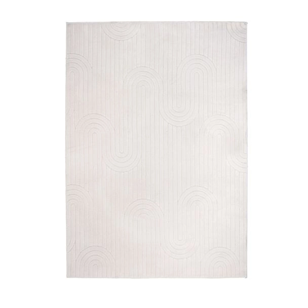 Denne produkten heter Faro, laget av Polyester materiale med en vakker Offwhite farge – SE Mattor