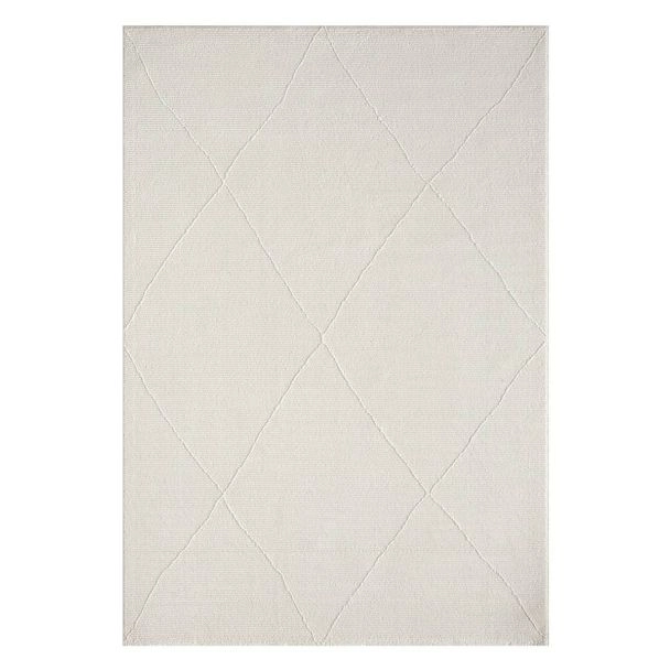 Denne produkten heter Inana Pin, laget av Polyester materiale med en vakker Krem farge – SE Mattor