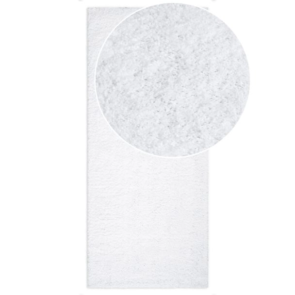 Denne produkten heter Lazy, laget av Polypropylen materiale med en vakker Hvit farge – SE Mattor