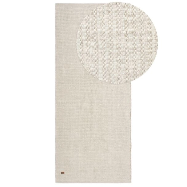 Denne produkten heter Molly, laget av 80% Ull & 20% Bomull materiale med en vakker Offwhite farge – SE Mattor
