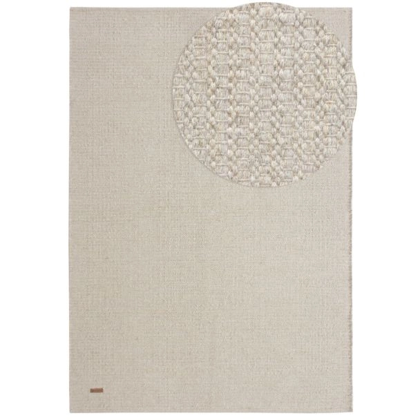 Denne produkten heter Molly, laget av 80% Ull & 20% Bomull materiale med en vakker Beige farge – SE Mattor