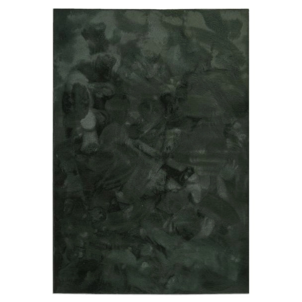 Pels Teppe Rabbit Eco Mørk Grønn