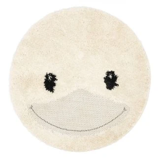 Barneteppe Ducky Krem