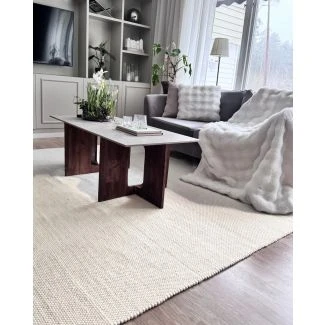 Ullteppe Elsa Offwhite