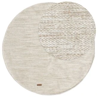 Rund Lunda Beige