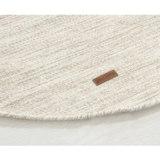 Rund Lunda Beige